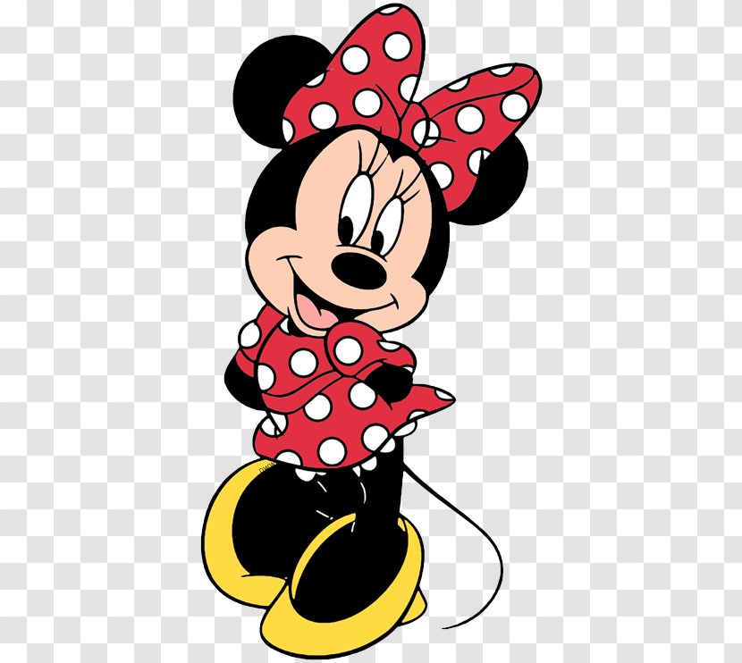 Minnie Mouse Mickey Clip Art Mus Image - Black And White - Vintage Transparent PNG