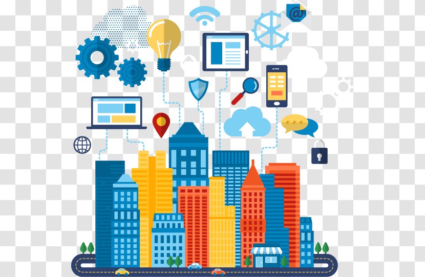 Internet Of Things Smart City Technology Business Industry Transparent PNG