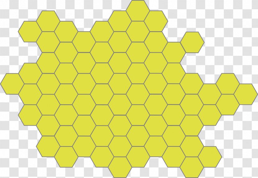 Honeycomb Bee Clip Art - Hexagon Transparent PNG