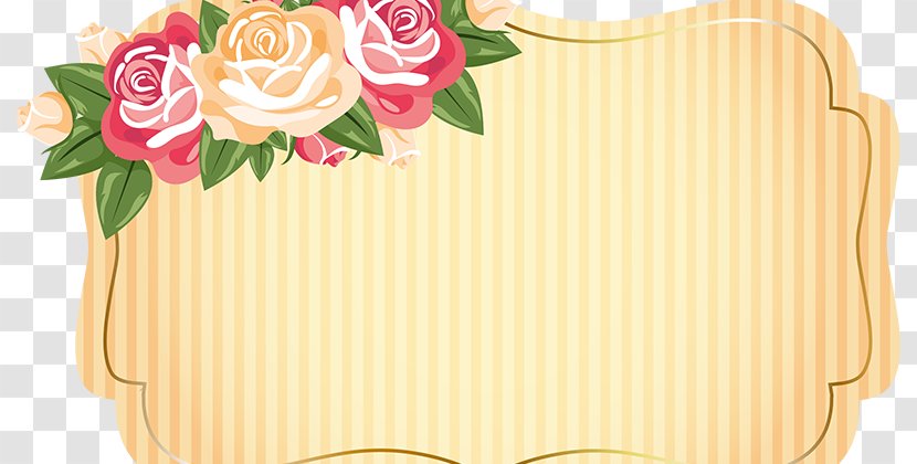 Floral Design Paper Label Flower - Pink Transparent PNG