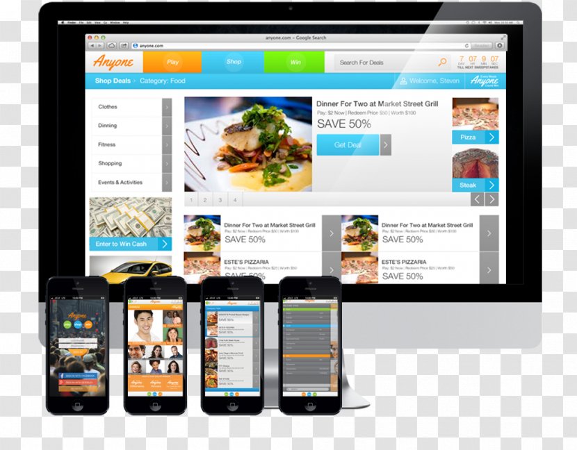 Web Design Page Digital Marketing HTML - Smartphone Transparent PNG
