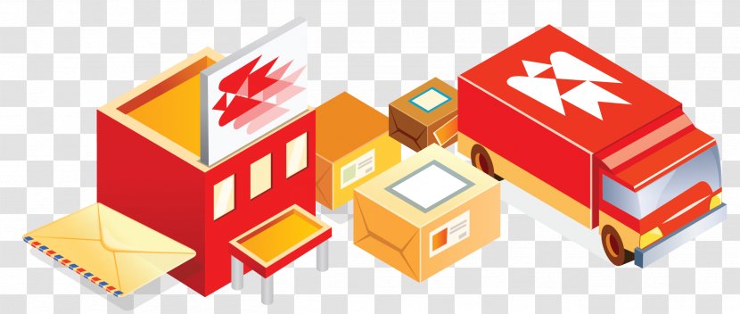 Post Office Box Mail Icon - Vector Material Delivery Point Transparent PNG