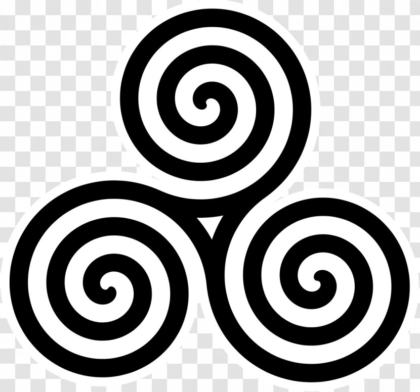 Triskelion Symbol Archimedean Spiral Clip Art - Area Transparent PNG