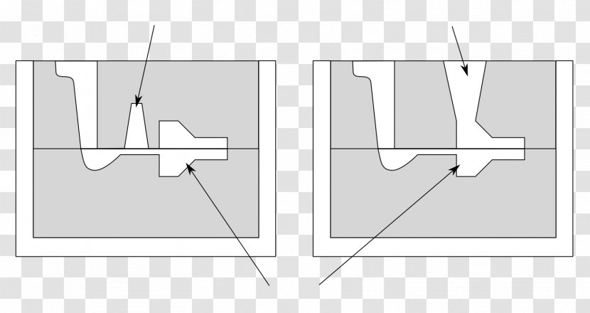 Casting Riser Metal Ironwork Liejimo Forma - Rectangle - White Transparent PNG