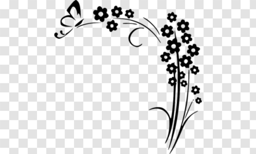 Flower Tattoo Clip Art - Plant Transparent PNG