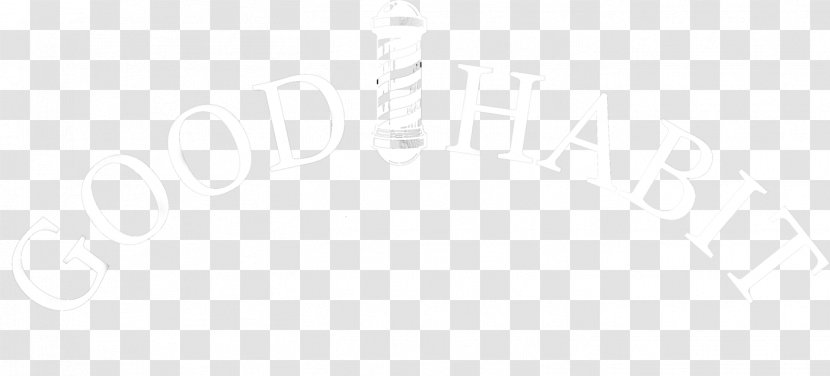 White Font - Text - Good Habit Transparent PNG