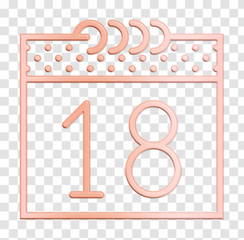 Essential Set Icon Calendar - Number Transparent PNG