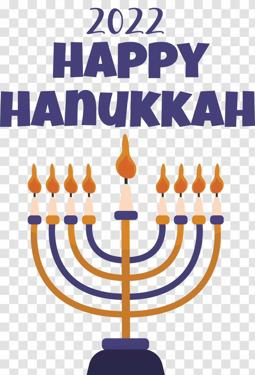 Happy Hanukkah Lighting Dreidel Sufganiyot Transparent PNG