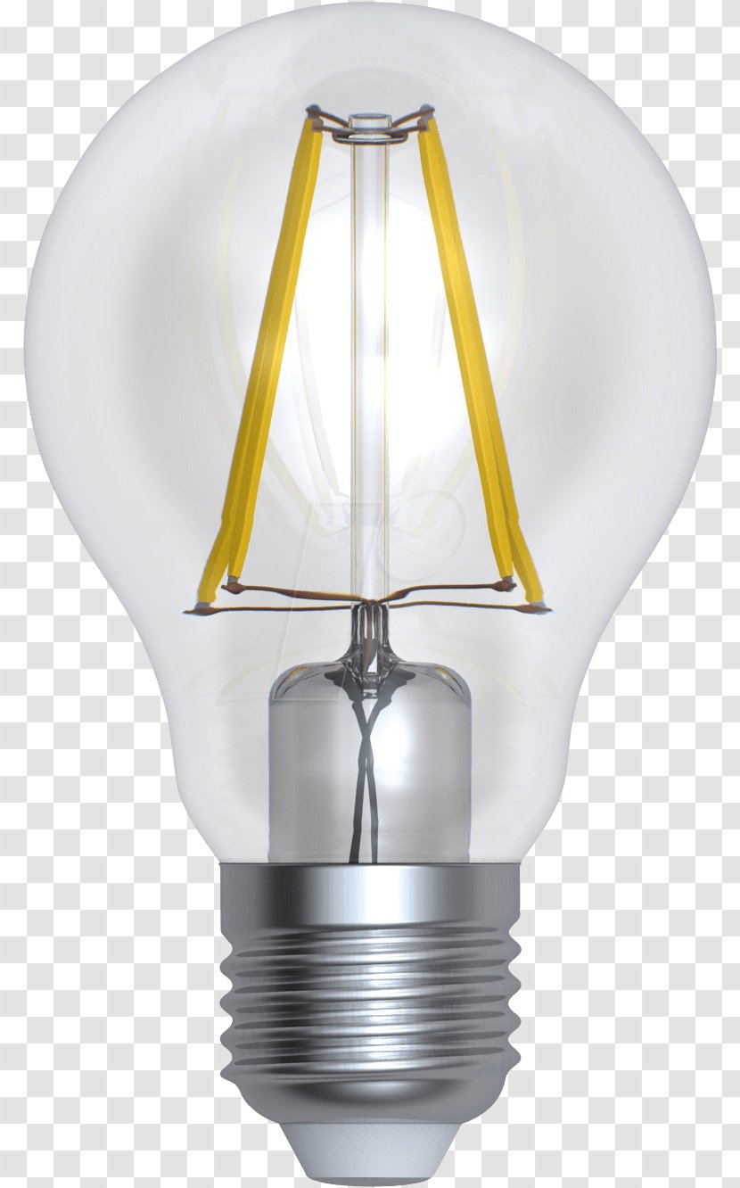 Incandescent Light Bulb LED Lamp Edison Screw Filament - Multifaceted Reflector Transparent PNG