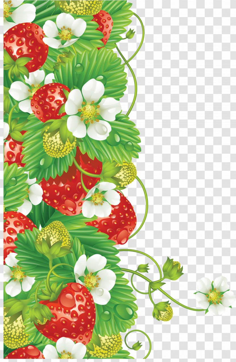 Strawberry - Plant - Royaltyfree Transparent PNG