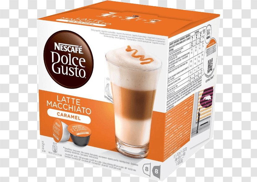 Dolce Gusto Latte Macchiato Caffè Espresso - Frapp%c3%a9 Coffee - Milk Transparent PNG