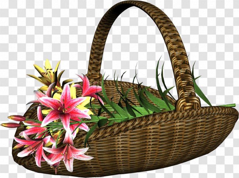 Wish Flower Greeting Basket .de Transparent PNG