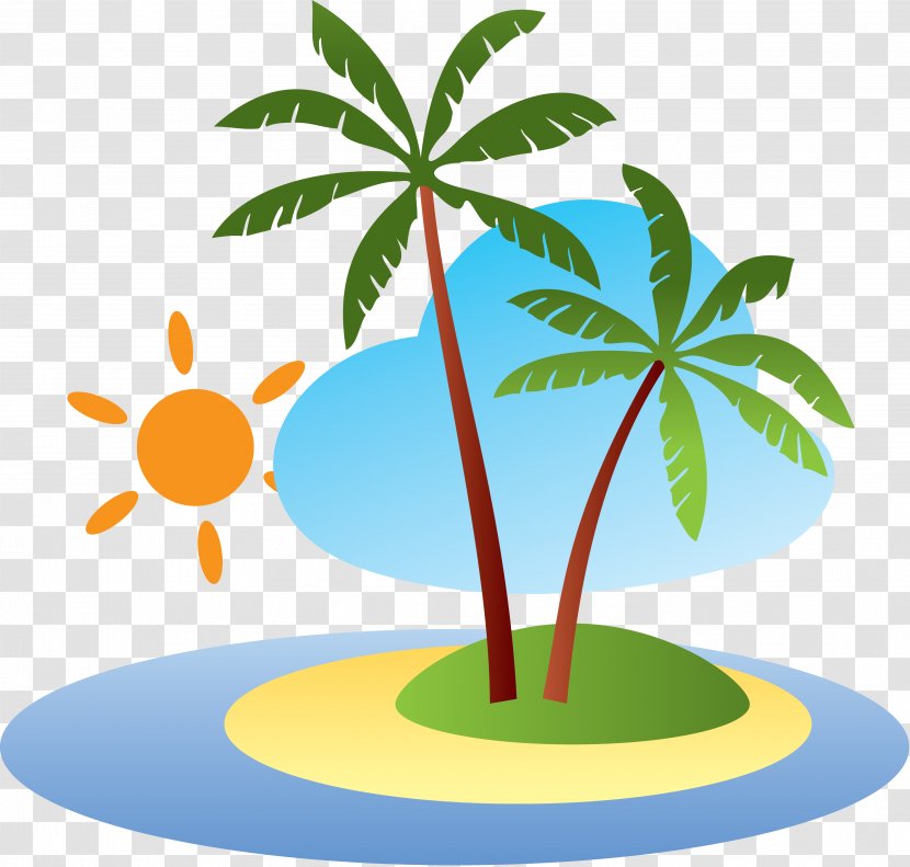 Beach Theatrical Scenery Clip Art - Sano Meimi - Floating Island Transparent PNG