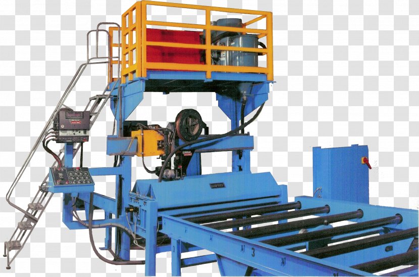 Submerged Arc Welding Manufacturing Steel Machine - Fillet Transparent PNG