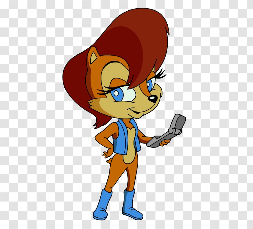 Princess Sally Acorn Sonic The Hedgehog Amy Rose X-treme & Knuckles - Adventures Of - Sega Transparent PNG