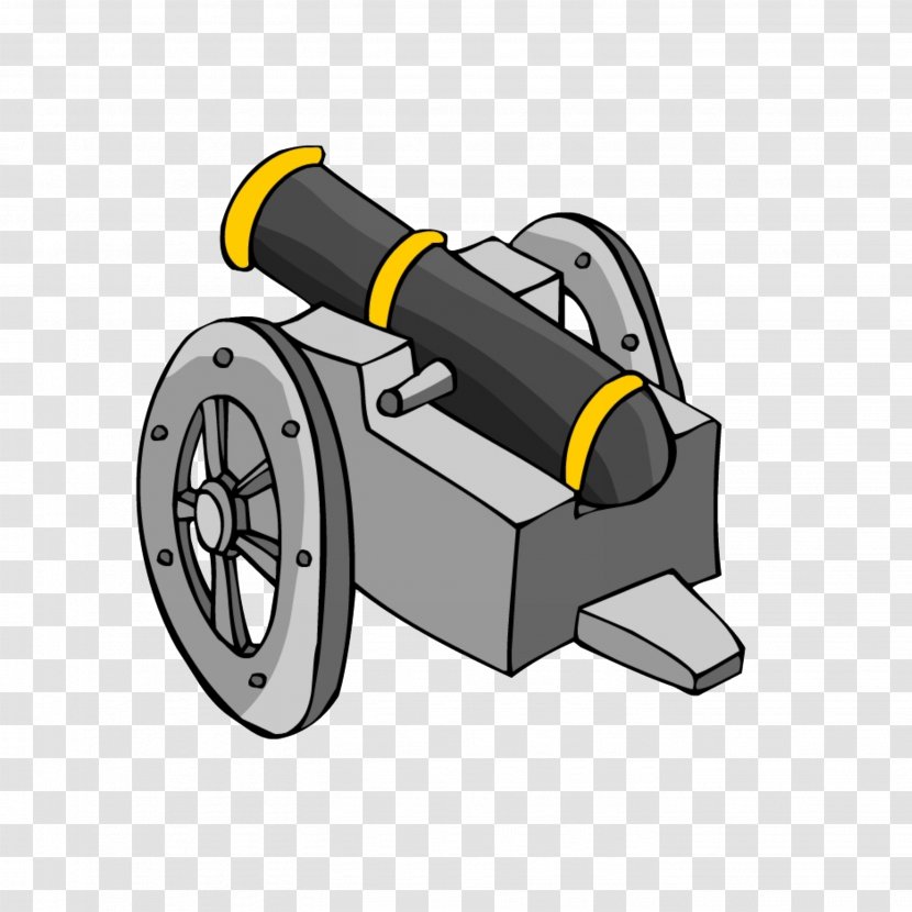 Cartoon Weapon Yemeni Civil War Artillery - Automotive Design - Cannon Transparent PNG