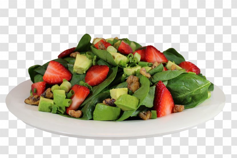 Spinach Salad Israeli Fattoush Vegetarian Cuisine - Fruit Transparent PNG