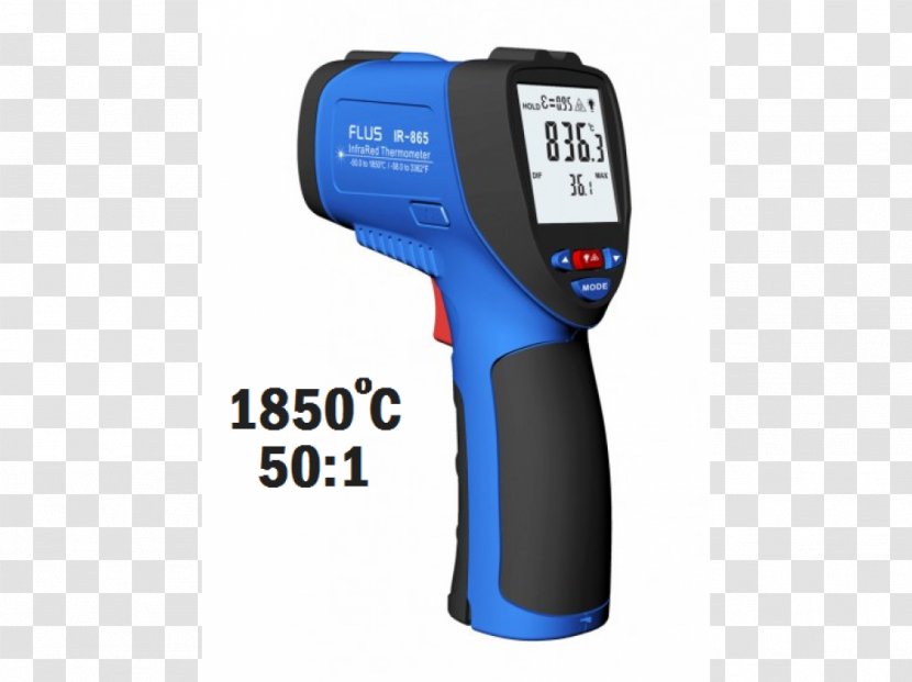 Infrared Thermometers Pyrometer Temperature - Farinfrared Laser - High Transparent PNG