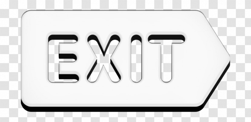 Exit Icon Hotel Signals Icon Way Out Icon Transparent PNG
