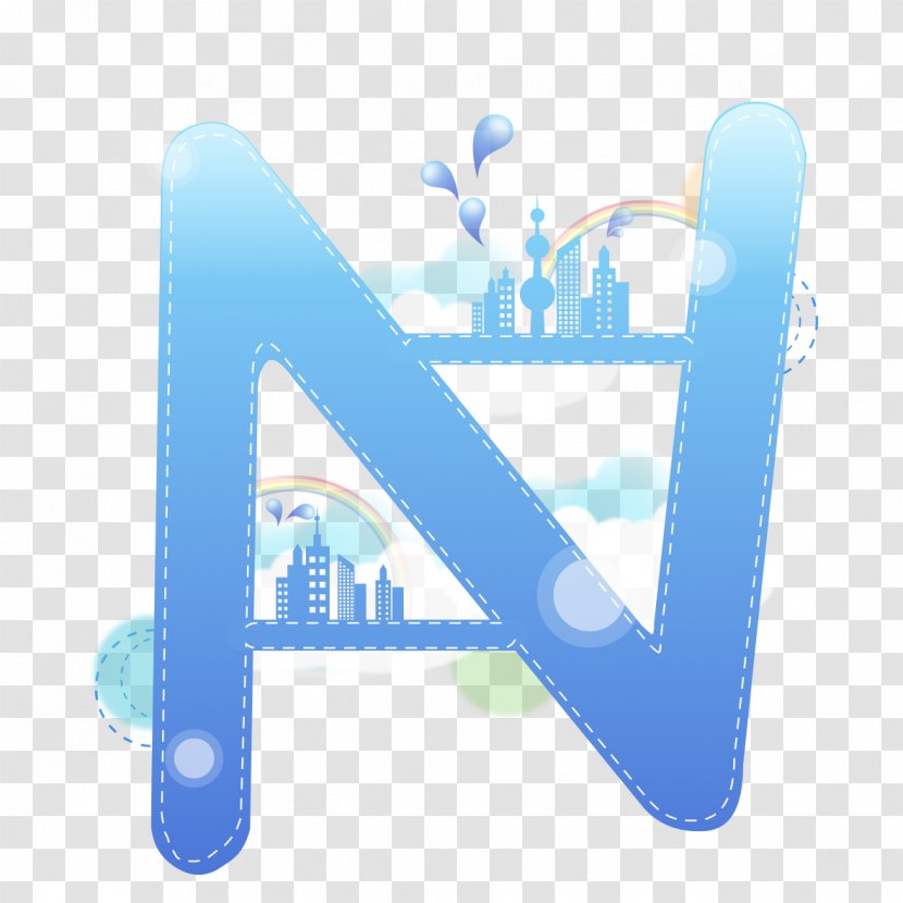 Symbol Letter Icon - Text - Cities And N With Transparent PNG