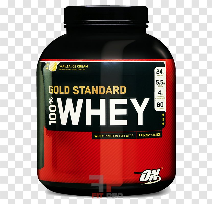 Dietary Supplement Whey Protein Optimum Nutrition Gold Standard 100% - Free Transparent PNG