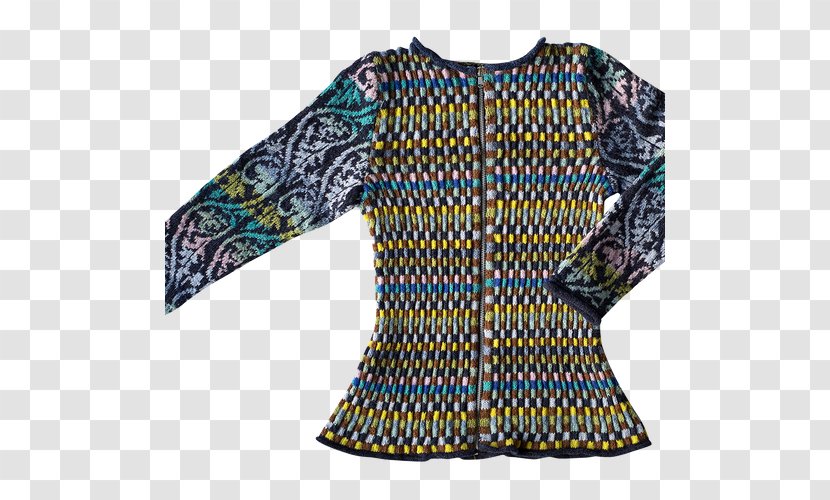 Christel Seyfarth Butik Cardigan Blouse Sleeve Zipper - Sweater Transparent PNG