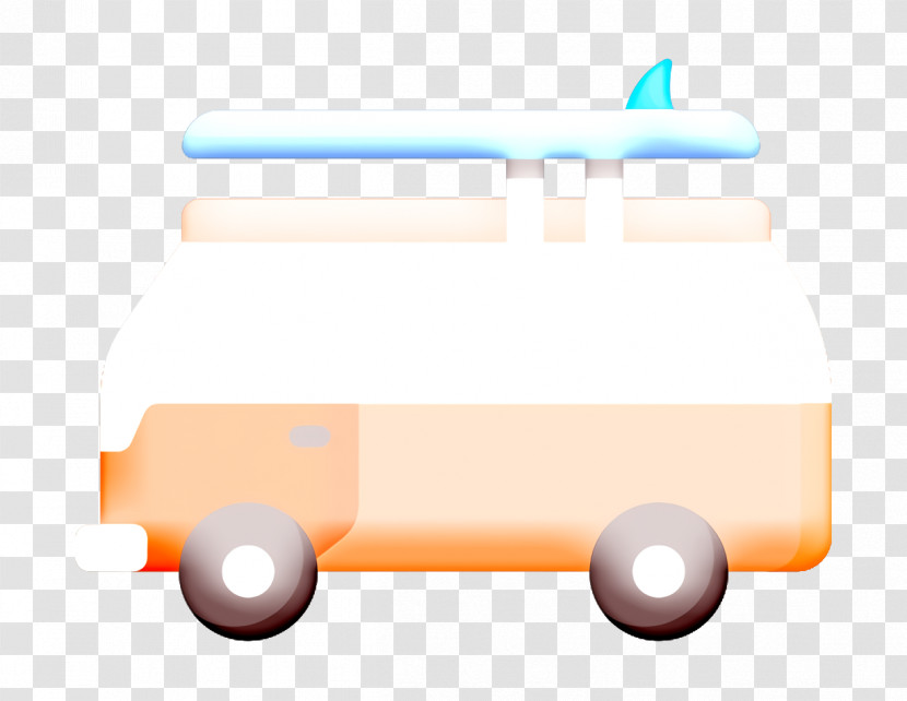 Van Icon Summer Holidays Icon Transparent PNG