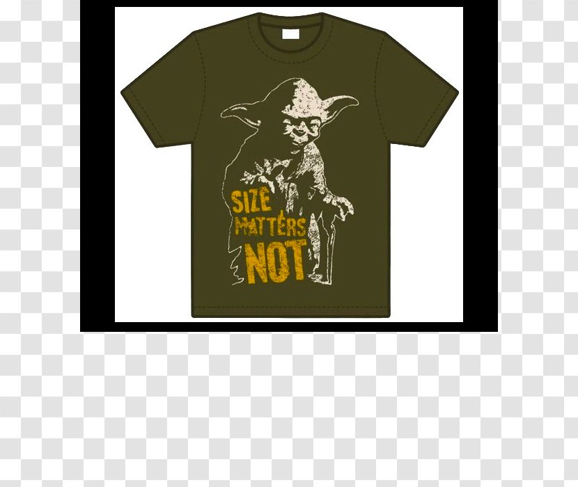 T-shirt Logo Sleeve Brand Font - Animal - Yoda Transparent PNG