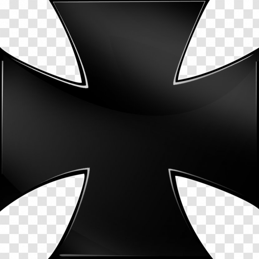 Iron Cross Desktop Wallpaper Black And White Information - Spoke Transparent PNG