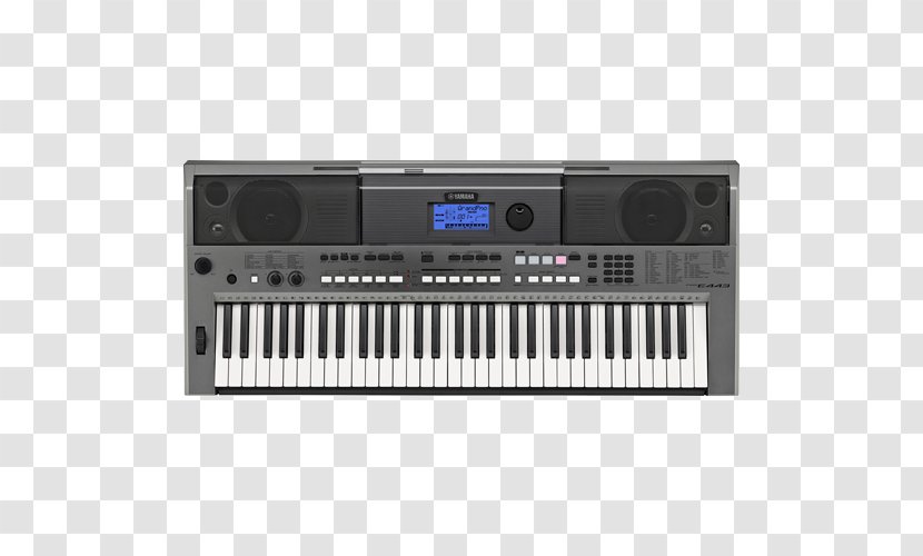 Electronic Keyboard Yamaha PSR-E443 Corporation Musical Instruments - Watercolor Transparent PNG