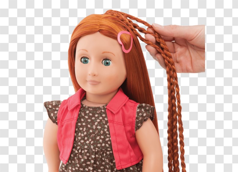 Peyton List Dollhouse Red Hair Brown Transparent PNG