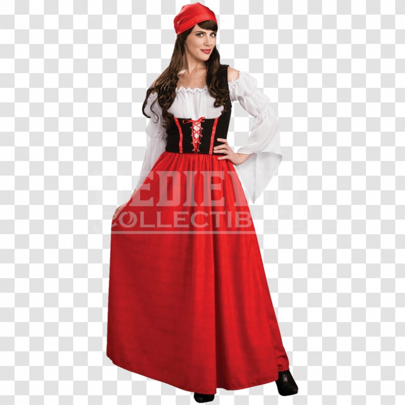 Halloween Costume Clothing Dress Blouse - Wig - Maid Transparent PNG
