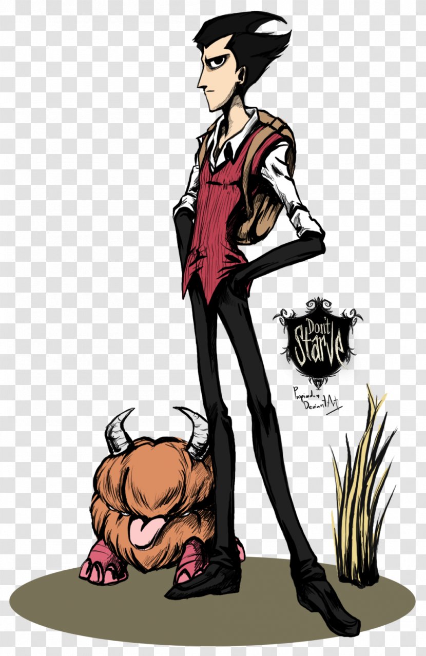 Don't Starve Together YouTube Klei Entertainment Video Game - Wilson - Willow Vector Transparent PNG