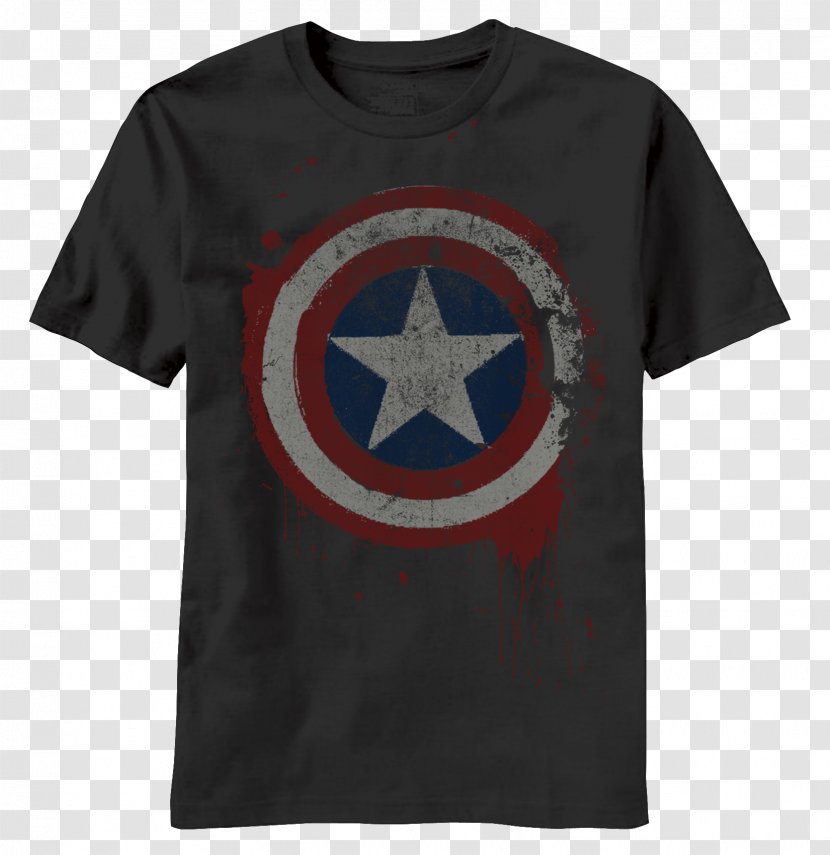 T-shirt Hulk Hoodie Captain America - Sleeve - Freedom Fear Transparent PNG