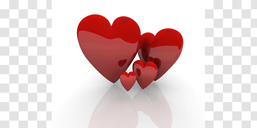 Valentines Day Heart Clip Art - Lovely Cliparts Transparent PNG