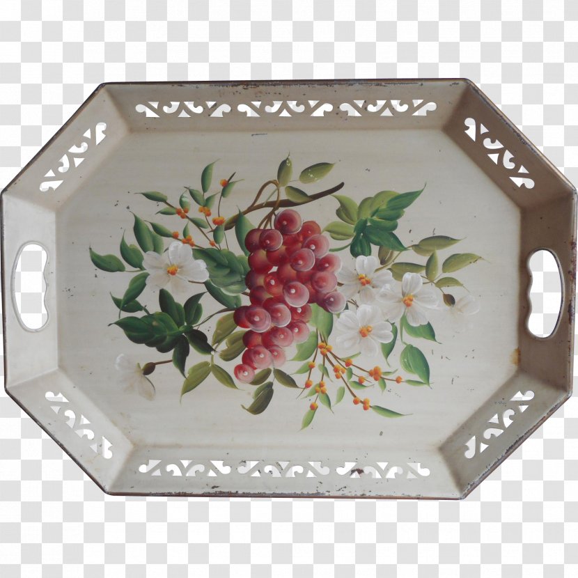 Plate Porcelain Flowerpot - Tableware Transparent PNG