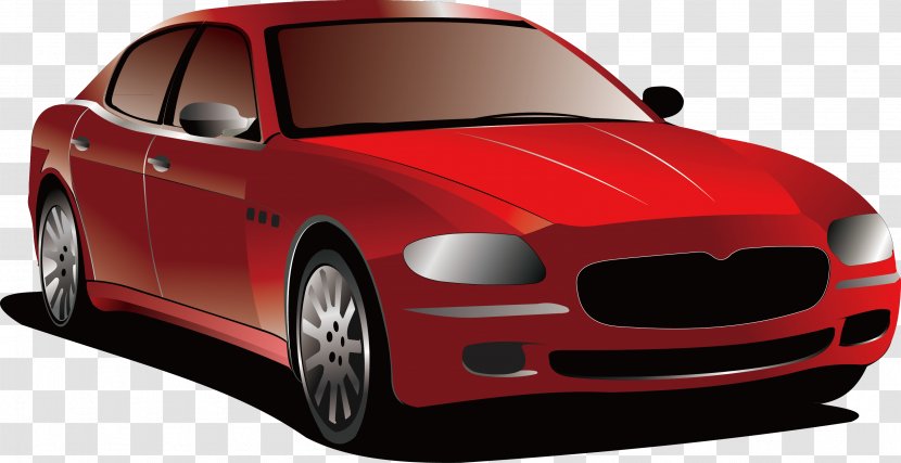 Car Illustration - Luxury Vehicle - Decoration Vector Design Transparent PNG