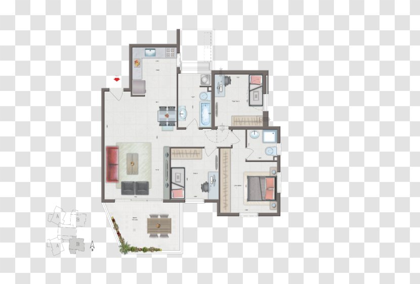 Floor Plan נתנאל תיווך Apartment Room Business - House Transparent PNG