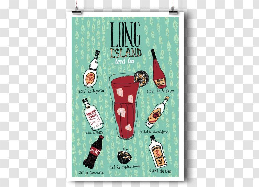 Poster Applied Arts The - Iced Tea - Long Island Ice Transparent PNG