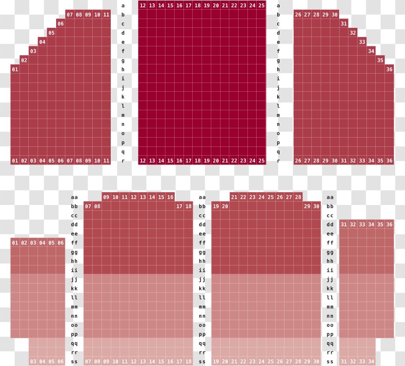 Troy University Davis Theatre Belvoir St Dothan Cinema - Seating Plan - Theater Seats Transparent PNG