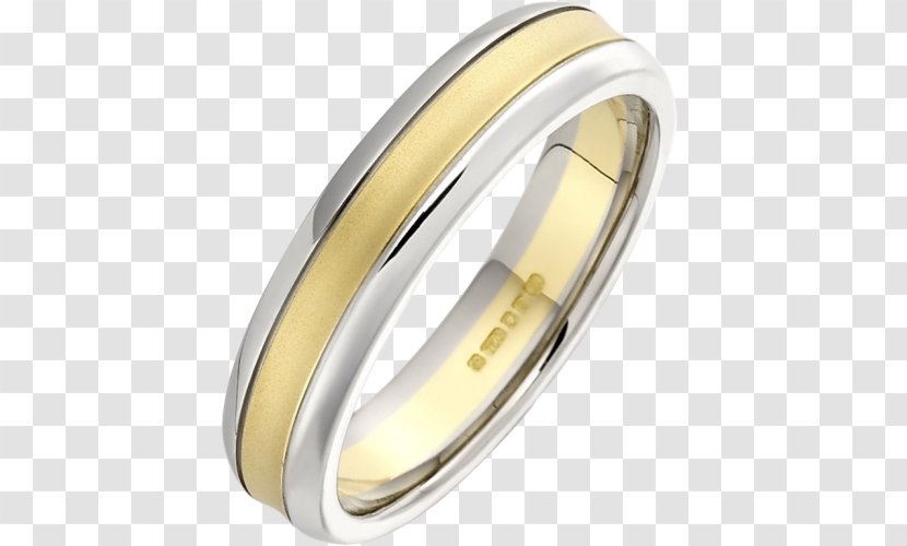 Wedding Ring Gold Silver - Elegant Ladies Transparent PNG
