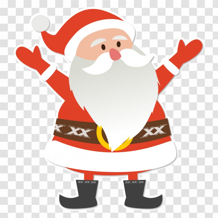 Santa Claus Christmas Child Wish List Transparent PNG