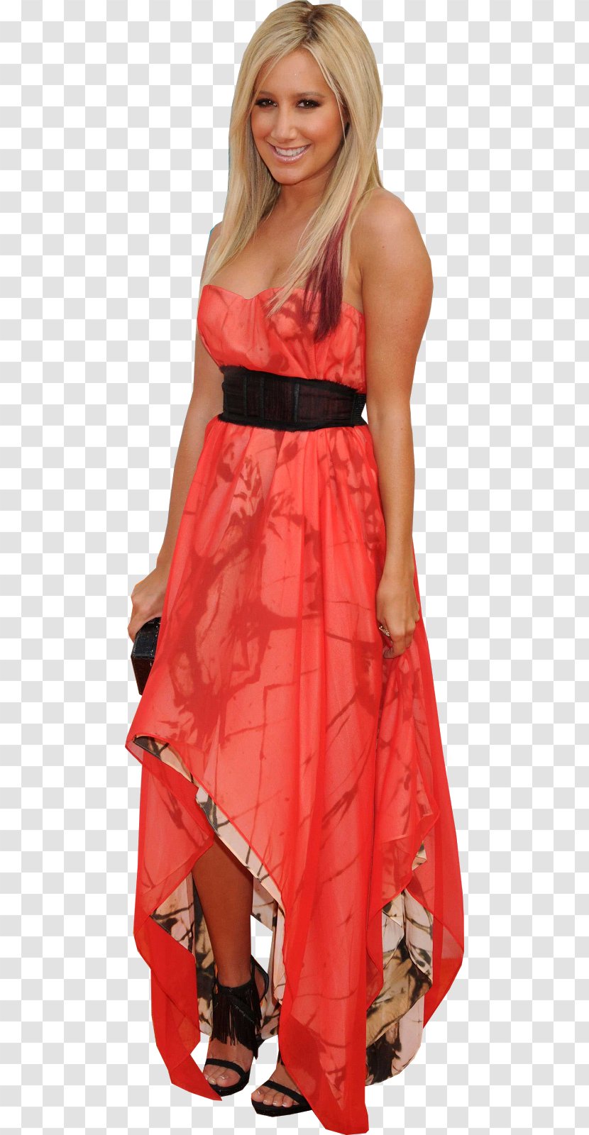 Ashley Tisdale Cocktail Dress Socialite - Frame - Flower Transparent PNG