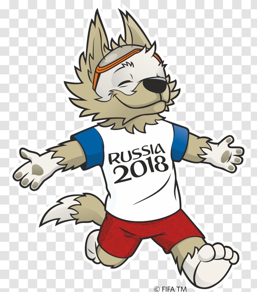 2018 World Cup Russia FIFA Qualification Zabivaka Official Mascots - Art Transparent PNG