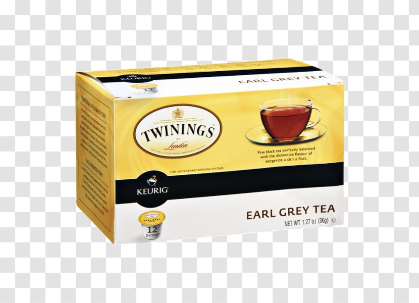 Earl Grey Tea Decaffeination Twinings Keurig Transparent PNG