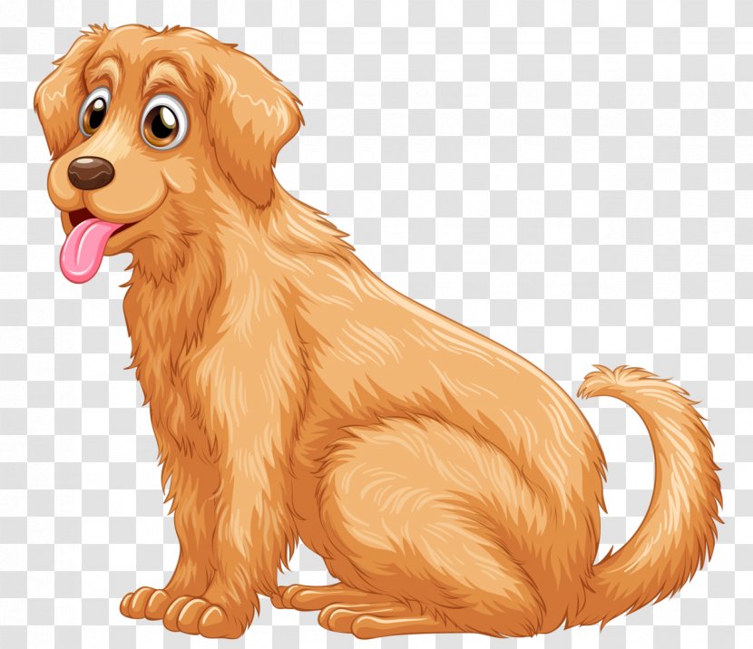 Golden Retriever Puppy Clip Art - Dogs Word Transparent PNG