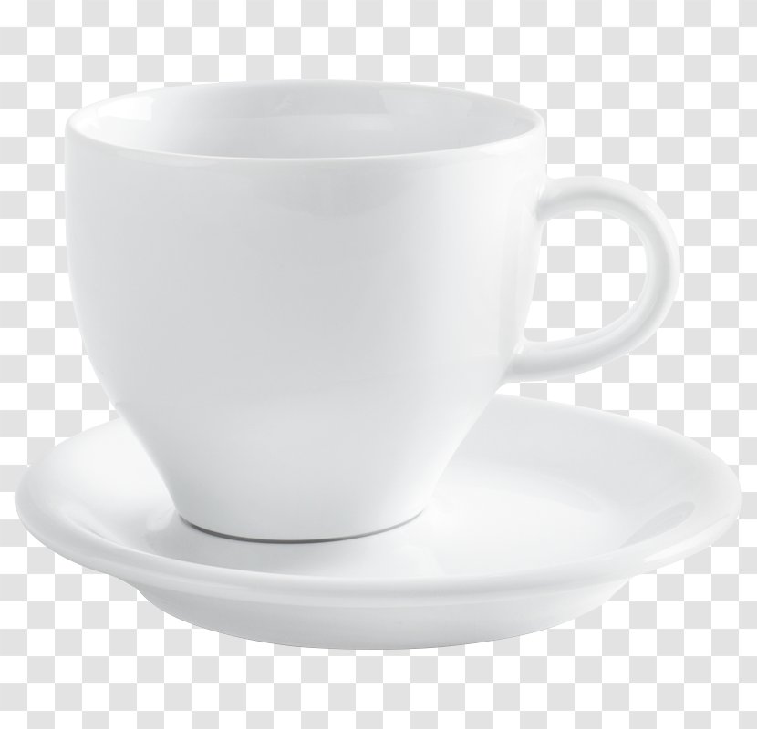 Coffee Cup Espresso Ristretto Saucer Porcelain - Drinkware - Mug Transparent PNG