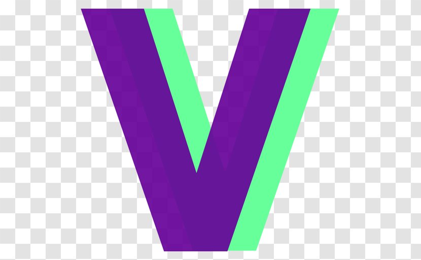 Logo Brand Line - Violet Transparent PNG