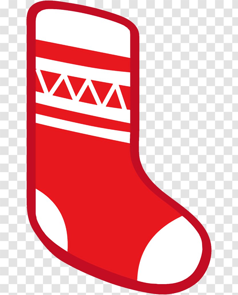 Christmas Stocking Socks - Xmas Transparent PNG