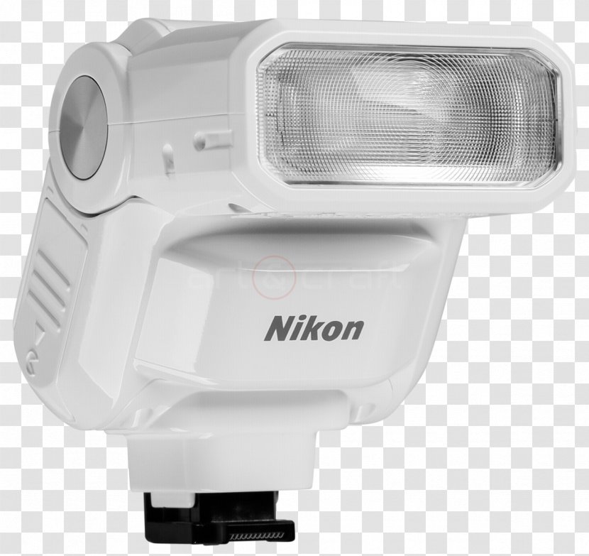 Nikon 1 V1 SB-N7 White Camera Flashes Speedlight Transparent PNG
